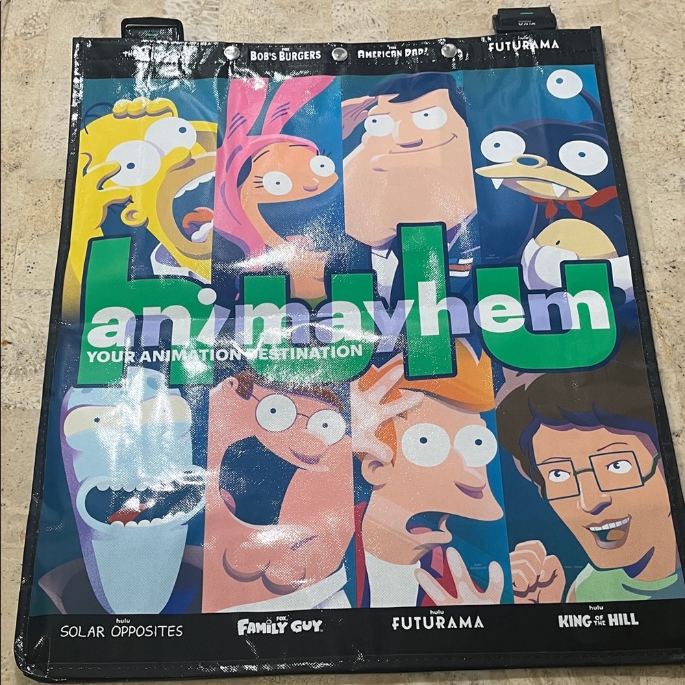 Hulu Animation Tote Bag